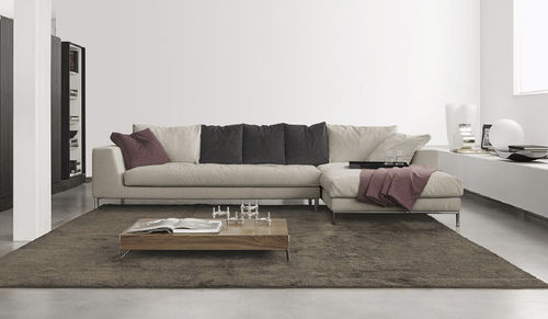 Canapé modulable - EDUARD - Nuova Linea Valentini - contemporain / en tissu / beige