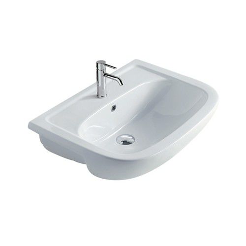 Vasque semi-encastrée - 6003 - GALASSIA - en céramique / contemporaine
