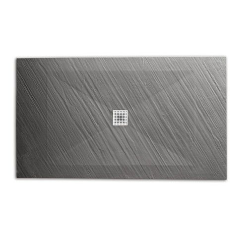 Receveur de douche rectangulaire - GALASSIA - à encastrer / en céramique / antidérapant