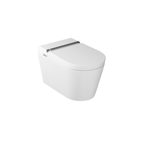 WC suspendu - 6200 - GALASSIA - en céramique / ovale / moderne