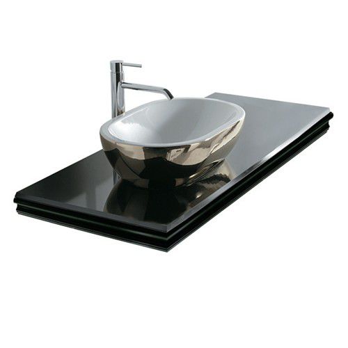 Plan vasque en verre - 5554NE - GALASSIA