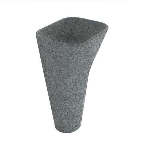 Vasque sur pied - 5405PAR - GALASSIA - en ardoise / rectangulaire / contemporaine