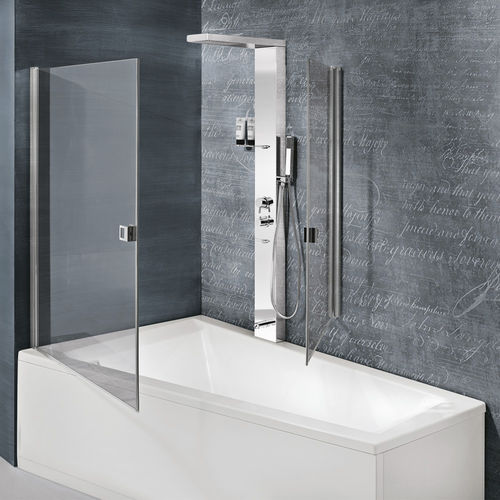 Baignoire-douche rectangulaire - ERA BOX   - HAFRO srl - encastrable / à poser / pour habitat