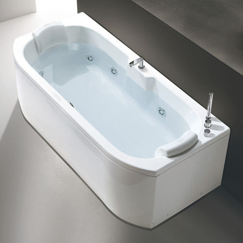 Baignoire à poser - DUO - HAFRO srl - en acrylique / double / hydromassage