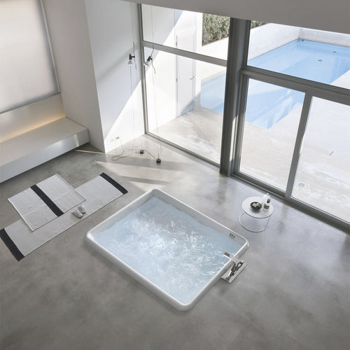 Baignoire pour habitat - BOLLA R INFINITY - HAFRO srl - en acrylique / contemporaine / hydromassage