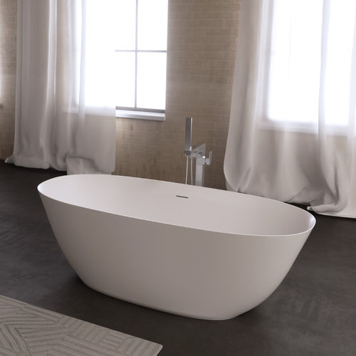 Baignoire d'angle - SKILL - HAFRO srl - à poser / pour habitat / en composite