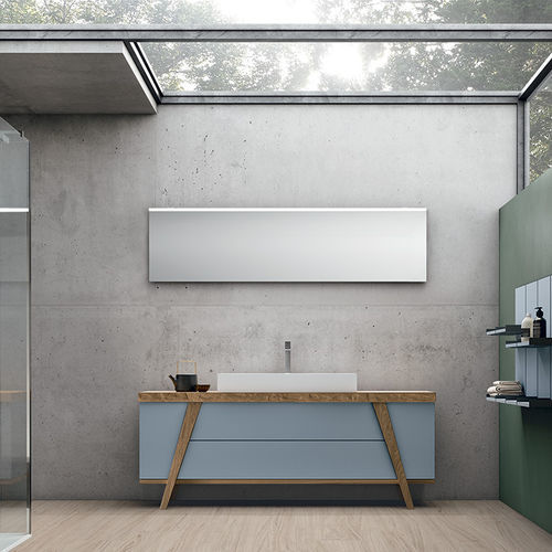 Meuble vasque à poser - COMP. FRA 01 - HAFRO srl - bois / contemporain / sans porte