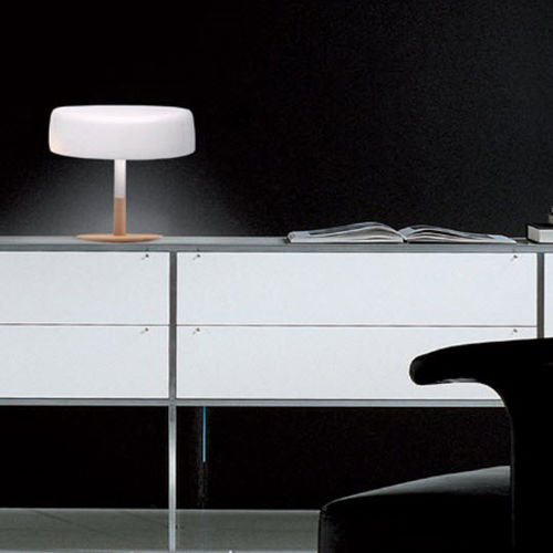 Lampe de table - ASPEN - alma light - en bois / en céramique / contemporaine