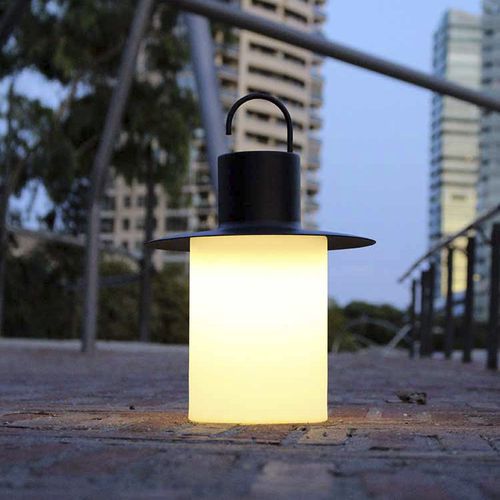 Lampe baladeuse - NAUTIC - alma light - en fer / en laiton brossé / en polyéthylène rotomoulé