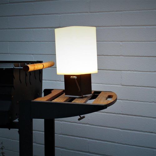 Lampe de table - CUADRAT - alma light - en fer / en polyéthylène rotomoulé / contemporaine