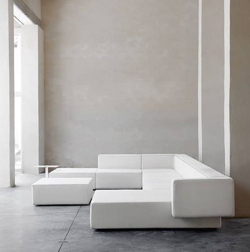 Canapé modulable - STEP - Viccarbe - d'angle / contemporain / en tissu