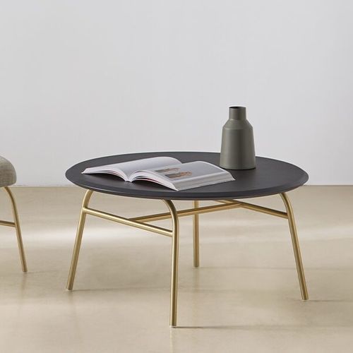 Table basse contemporaine - ALETA - Viccarbe - en bois laqué / en HPL / en mélaminé