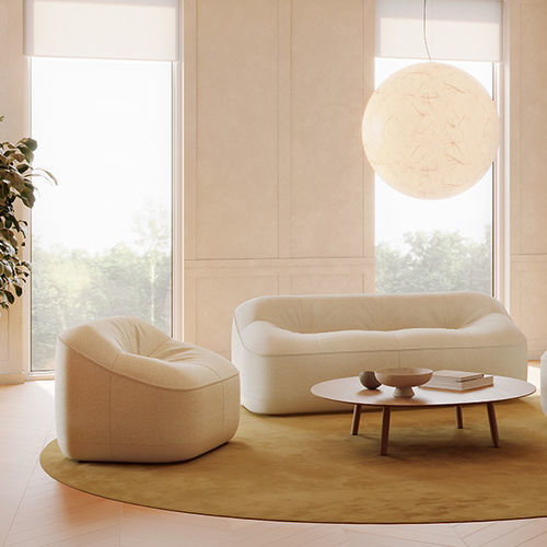 Canapé contemporain - CUBOW - Viccarbe - en tissu / sans accoudoirs / vert