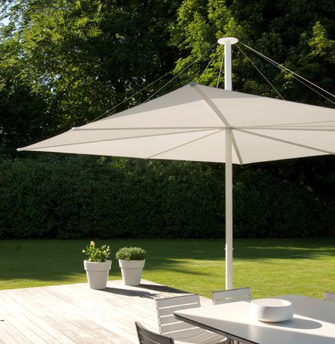 Parasol carré - SOLIS - Symo Parasols - en tissu / professionnel