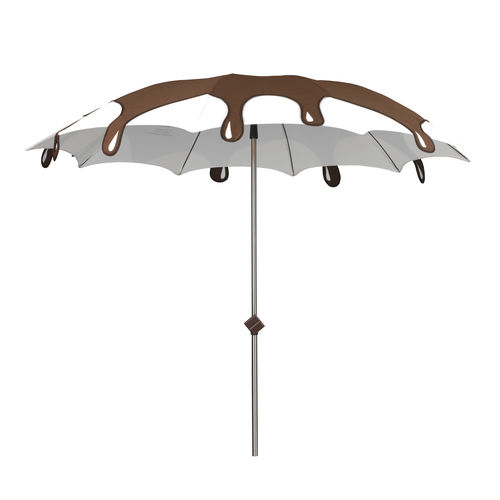 Parasol rond - CHOCK-O-LAT - Symo Parasols - en tissu