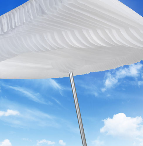 Parasol carré - TWISTER - Symo Parasols - en tissu / professionnel