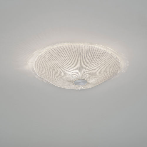 Plafonnier design original - ONN - a emotional light - rond / en maille d'acier inox / à LED