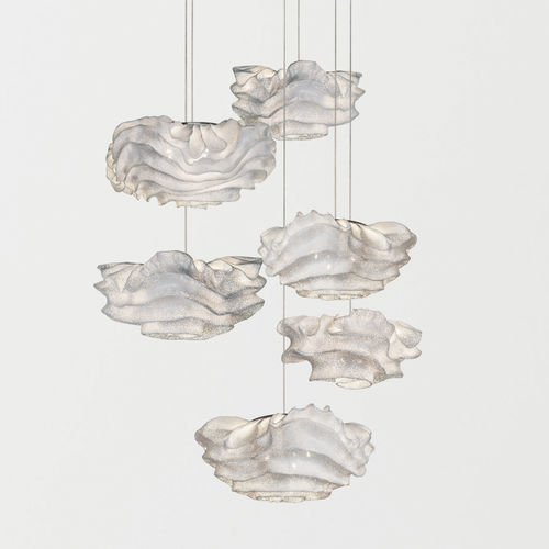 Suspension - Nevo compo medium - a emotional light - en maille d'acier inox / contemporaine / d'intérieur