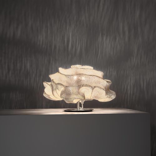 Lampe de table - NEVO - a emotional light - en maille d'acier inox / design original / d'intérieur