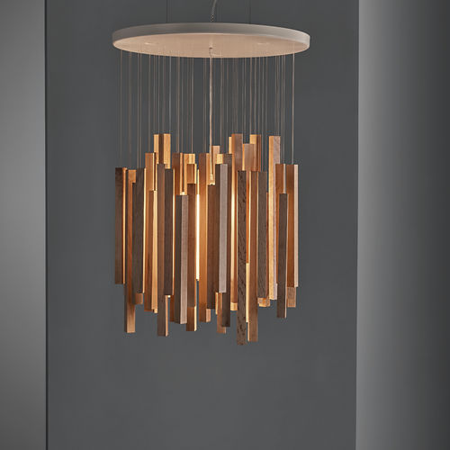 Suspension - Woods - a emotional light - en bouleau / design original / d'intérieur