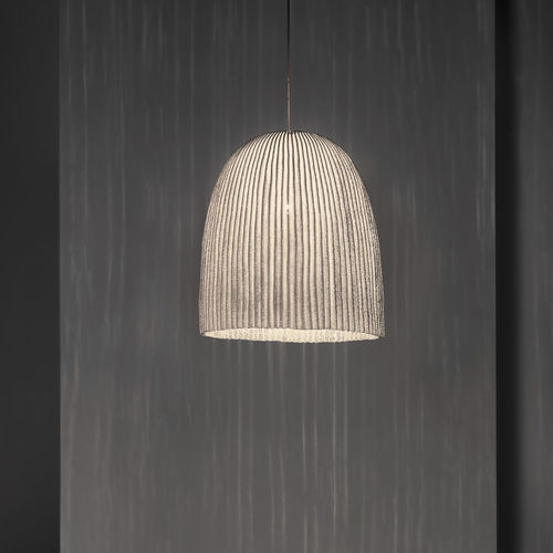 Suspension - Onn Medium - a emotional light - en acier peint / en maille d'acier inox / contemporaine