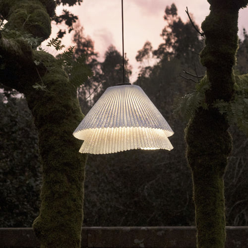 Suspension - Tempo Vivace Outdoor - a emotional light - en acier inoxydable / en maille / contemporaine