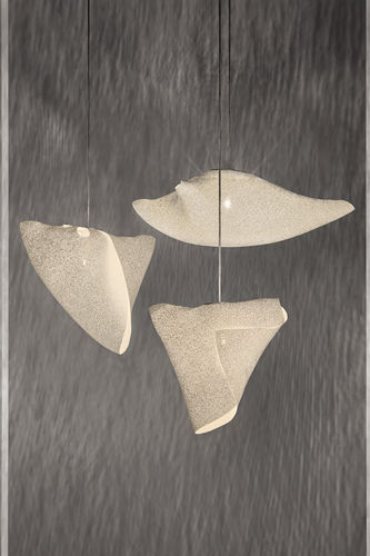Suspension - BALLET - a emotional light - en acier peint / en maille d'acier inox / contemporaine