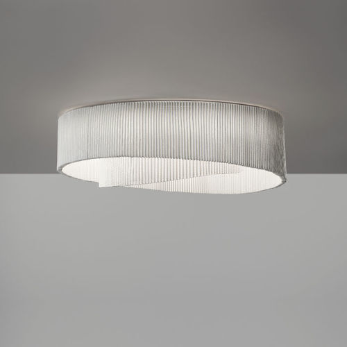 Plafonnier contemporain - Anel - a emotional light - circulaire / en acier peint / en maille d'acier inox