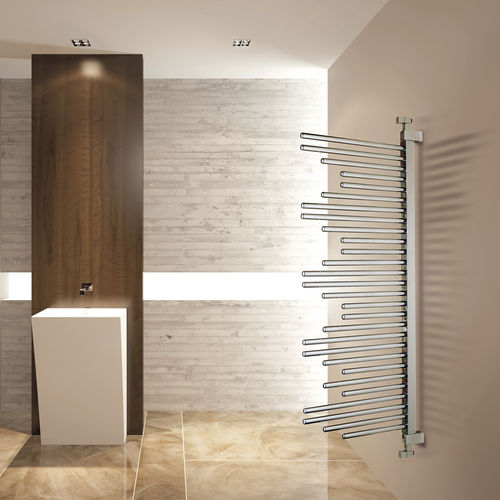 Sèche-serviettes à eau chaude - Movesystem - DELTACALOR - 0...500 w / contemporain / chromé