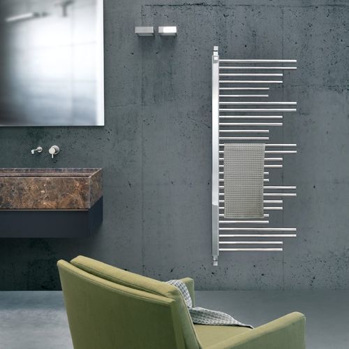 Sèche-serviettes à eau chaude - FREESYSTEM - DELTACALOR - 0...500 w / contemporain / chromé