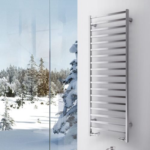Sèche-serviettes à eau chaude - SLIM-Q - DELTACALOR - 501 w...750 w / 0...500 w / 751 w...1000 w