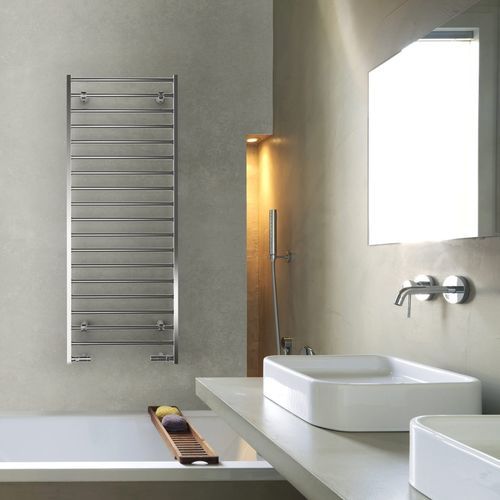 Sèche-serviettes à eau chaude - SLIM-C - DELTACALOR - 501 w...750 w / 0...500 w / 751 w...1000 w