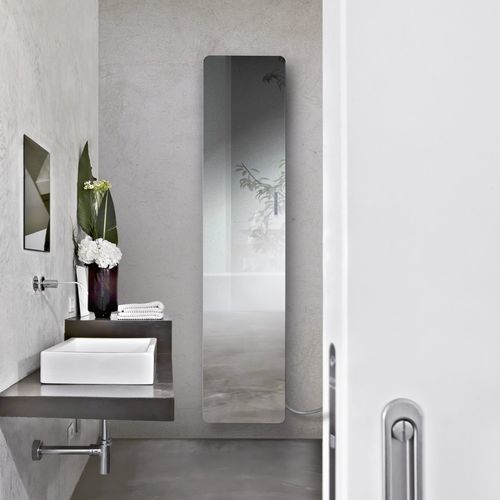 Radiateur électrique - NEW IMAGE - DELTACALOR - 650 w / contemporain / miroir