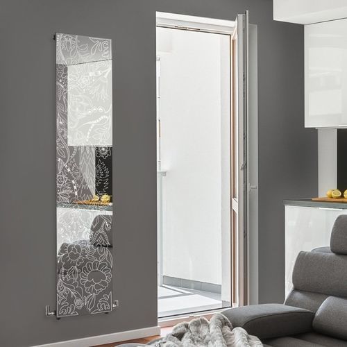 Radiateur à eau chaude - PLATE LUX - DELTACALOR - 0...500 w / 650 w / contemporain
