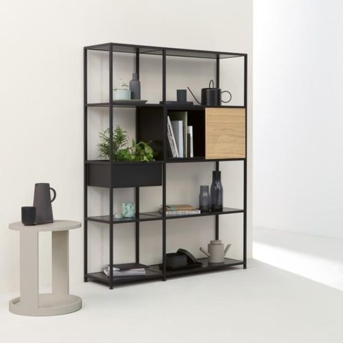 Étagère contemporaine - Urbs - Arlex - en bois laqué / en métal / de salon