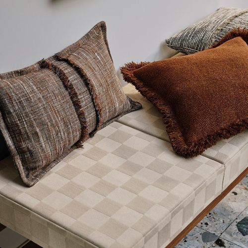 Tissu d'ameublement - ASANTE  - Larsen - pour rideaux / à carreaux / en coton