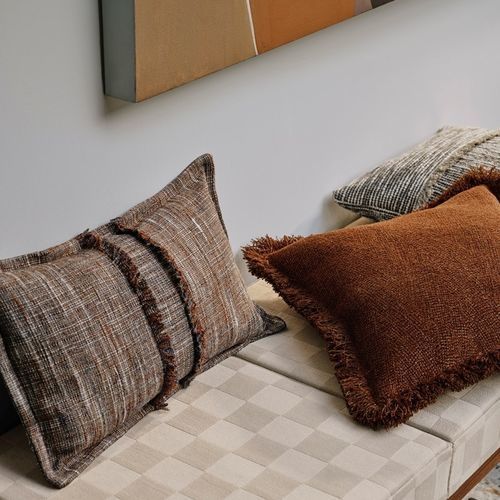 Tissu d'ameublement - TERA  - Larsen - pour rideaux / uni / en polyester