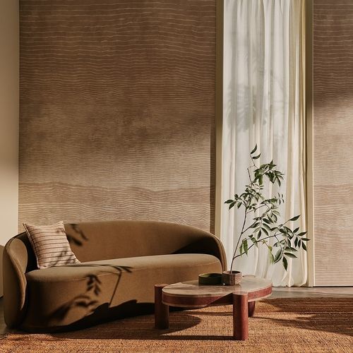 Revêtement mural pour intérieur - SEASCAPE   - Larsen - en sisal / patiné / aspect tissu