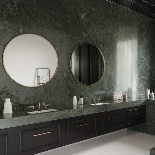 Plan vasque double - Jardin Emerald - Cosentino - en Silestone®