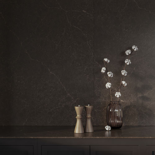 Revêtement mural pour intérieur - Château  - Cosentino - en Silestone® / aspect marbre / résidentiel
