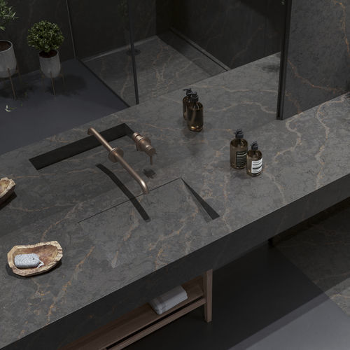 Plan vasque en Silestone® - Le chic : Bohemian Flame - Cosentino
