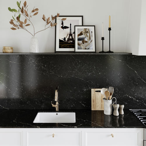 Panneau de revêtement - Le chic : Romantic Ash - Cosentino - pour cuisine / pour crédence / en Silestone®