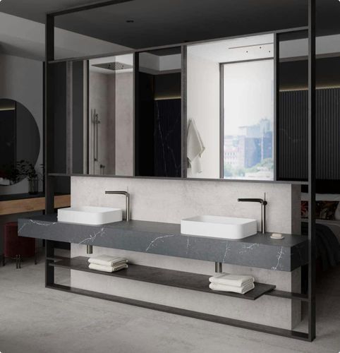 Plan vasque double - Eternal Series - Cosentino - en Silestone®