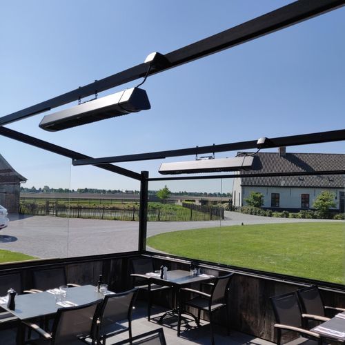 Chauffage infrarouge mural - Uranus - ALPINA Grills - suspendu / électrique / professionnel