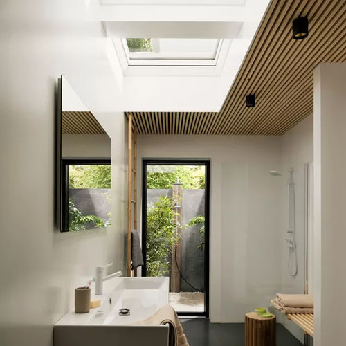 Store enrouleur - VELUX - pour fenêtre / en toile / en aluminium peint