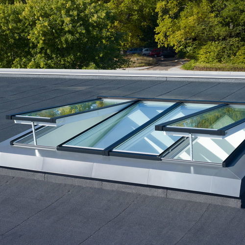 Lanterneau pour toiture - VERRIÈRE - VELUX - pour intérieur / électrique / avec costière