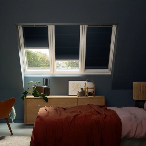 Volet roulant - SOUPLE - VELUX - en métal / mat / pour fenêtre