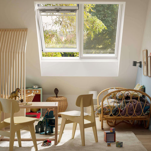 Fenêtre en verre - VERRIÈRE 2EN1 - VELUX - en bois / à projection / fixe