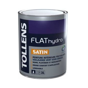 Peinture décorative - FLAT HYDRO - Tollens - de protection / intérieure / pour mur