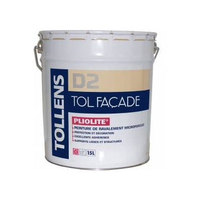 Peinture décorative - TOL-FAÇADE PLIOLITE® - Tollens - de protection / d'extérieur / pour mur